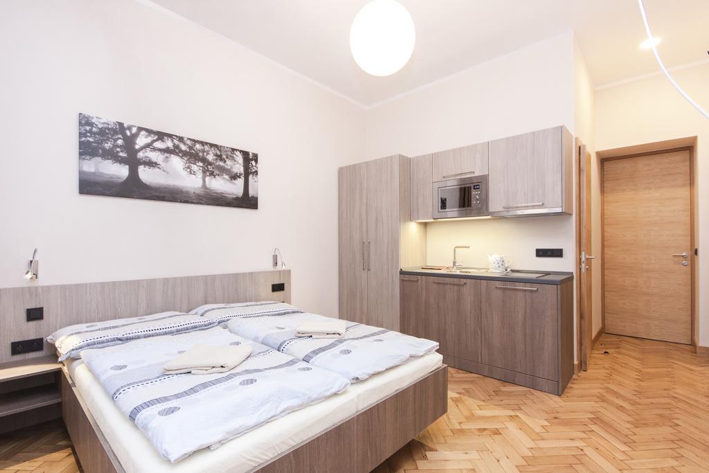 Manesova Astra Apartment Praha Rom bilde